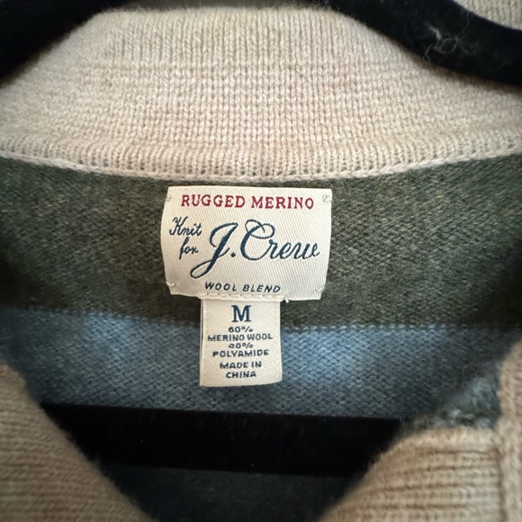 J Crew Merino Rugby Sweater - Picture 4 of 4